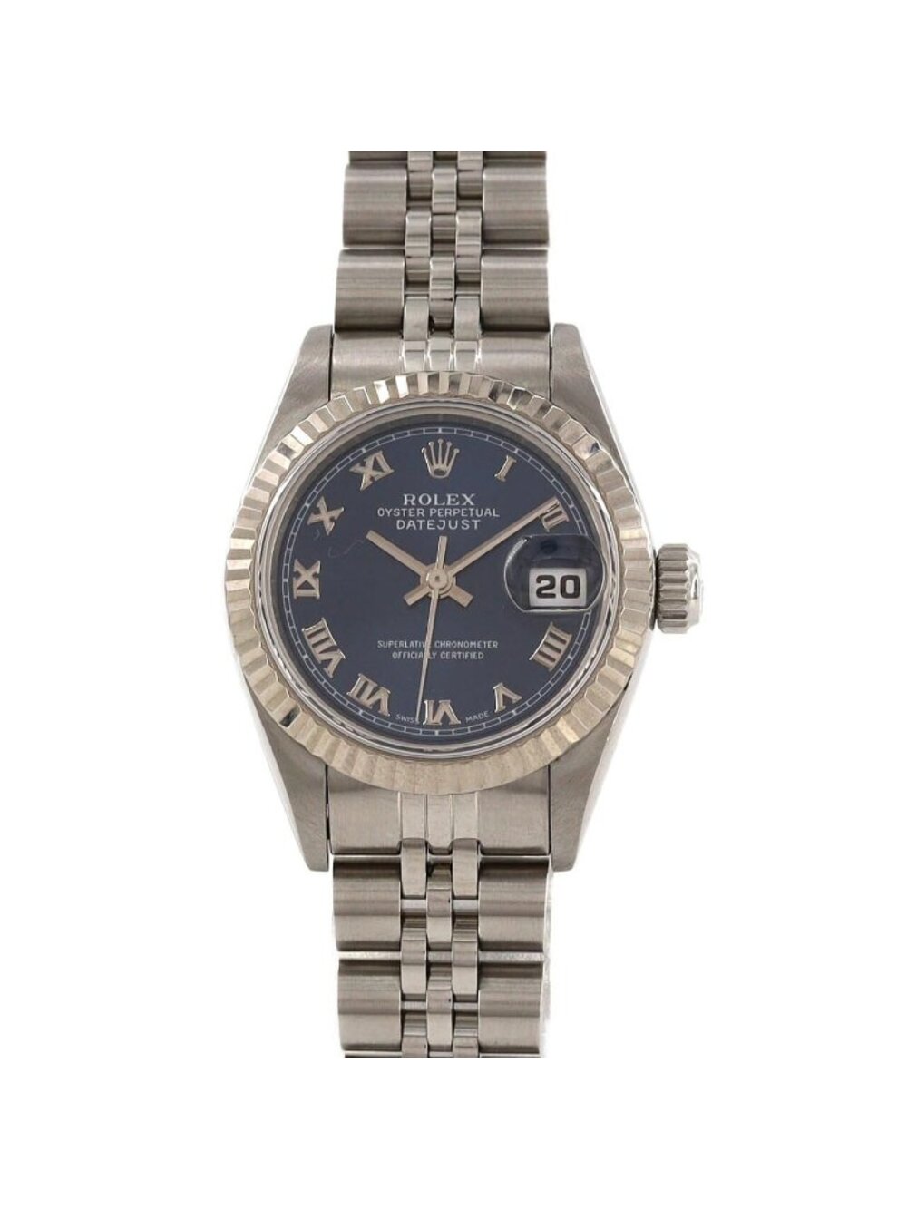 Rolex Datejust Stainless Steel White Gold Automatic